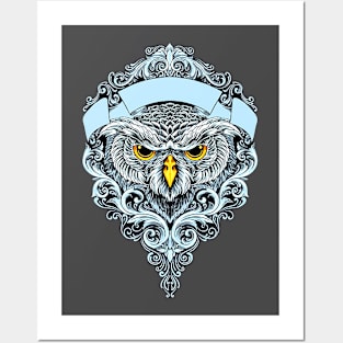 Owl king Posters and Art